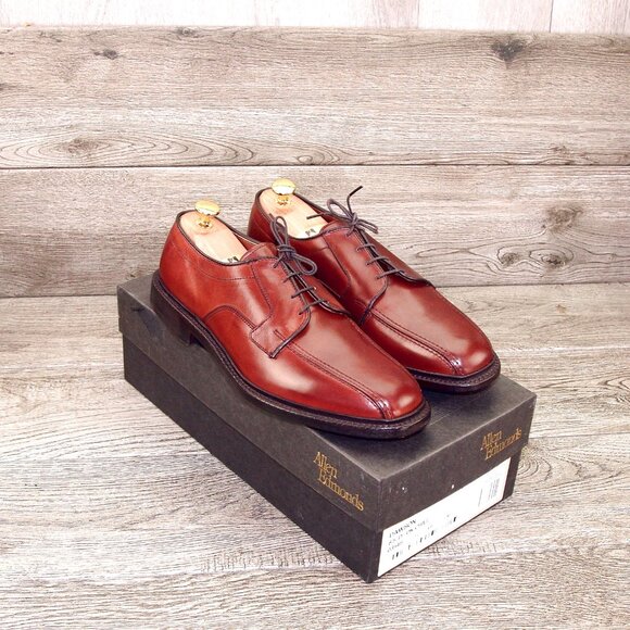* NIB * $395 Allen Edmonds DAWSON 8.5 D Chili * Factory 2nds * add $15 new Trees main image 8